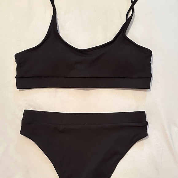 Matte Collection | Swim | New Matte Collection Orion Black Two Piece ...